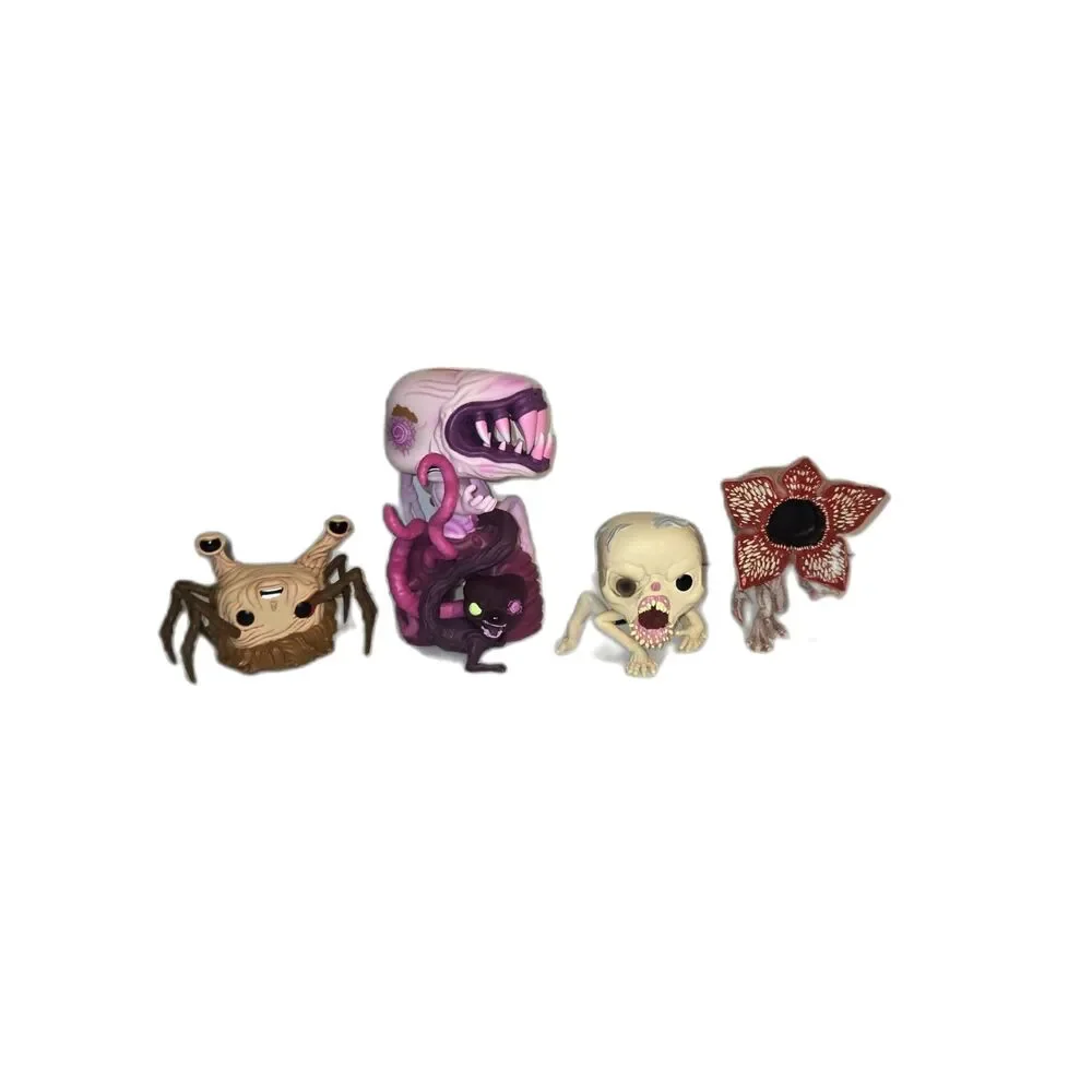 Funko Pop! Horror Creature Lot: The Thing, IT, & Stranger Things | Set of 4 - Picture 1 of 7